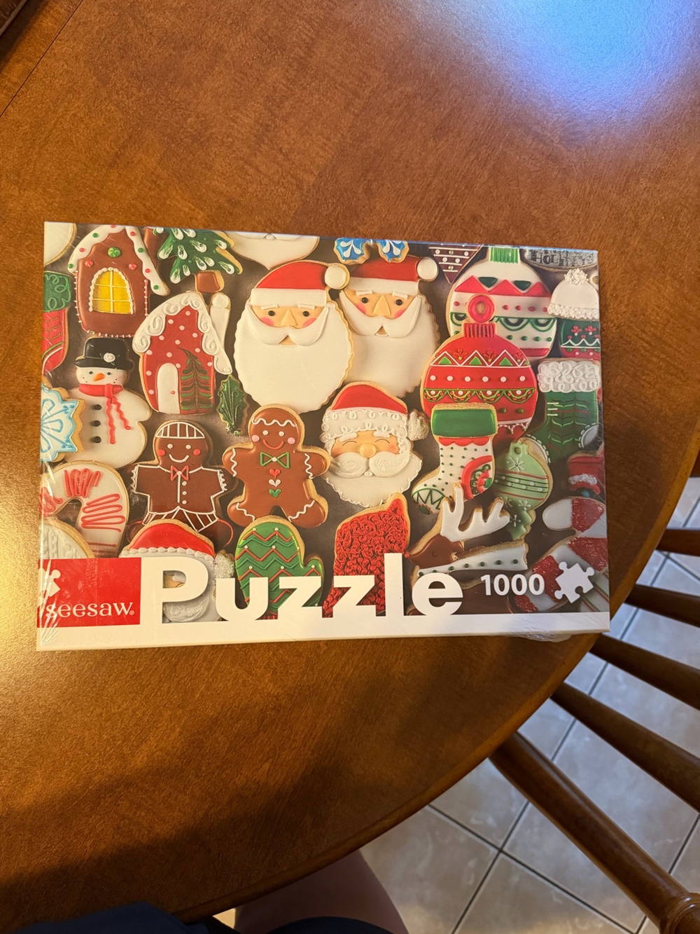 NWT 2 Jigsaw 1000-Piece Christmas Puzzles